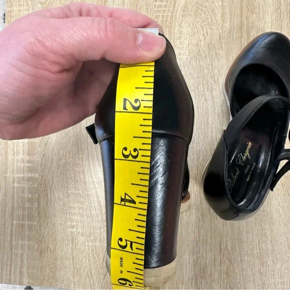 Robert Clergerie Black Wedges - Picture 7 of 11